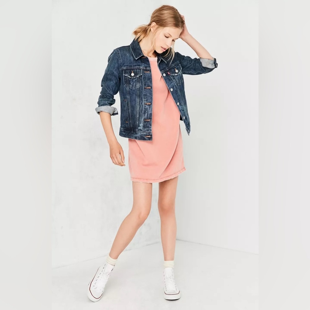 Urban Outfitters Silence + Noise Dax Dolman Sweatshirt Mini Dress
